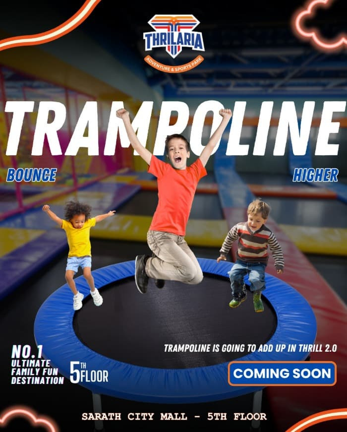 Thrilaria 2.0 Introduces Trampoline Madness: Family Entertainment Marketing Success