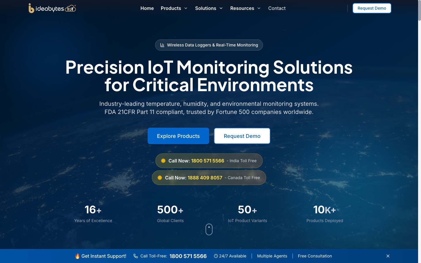 Ideabytes IoT website