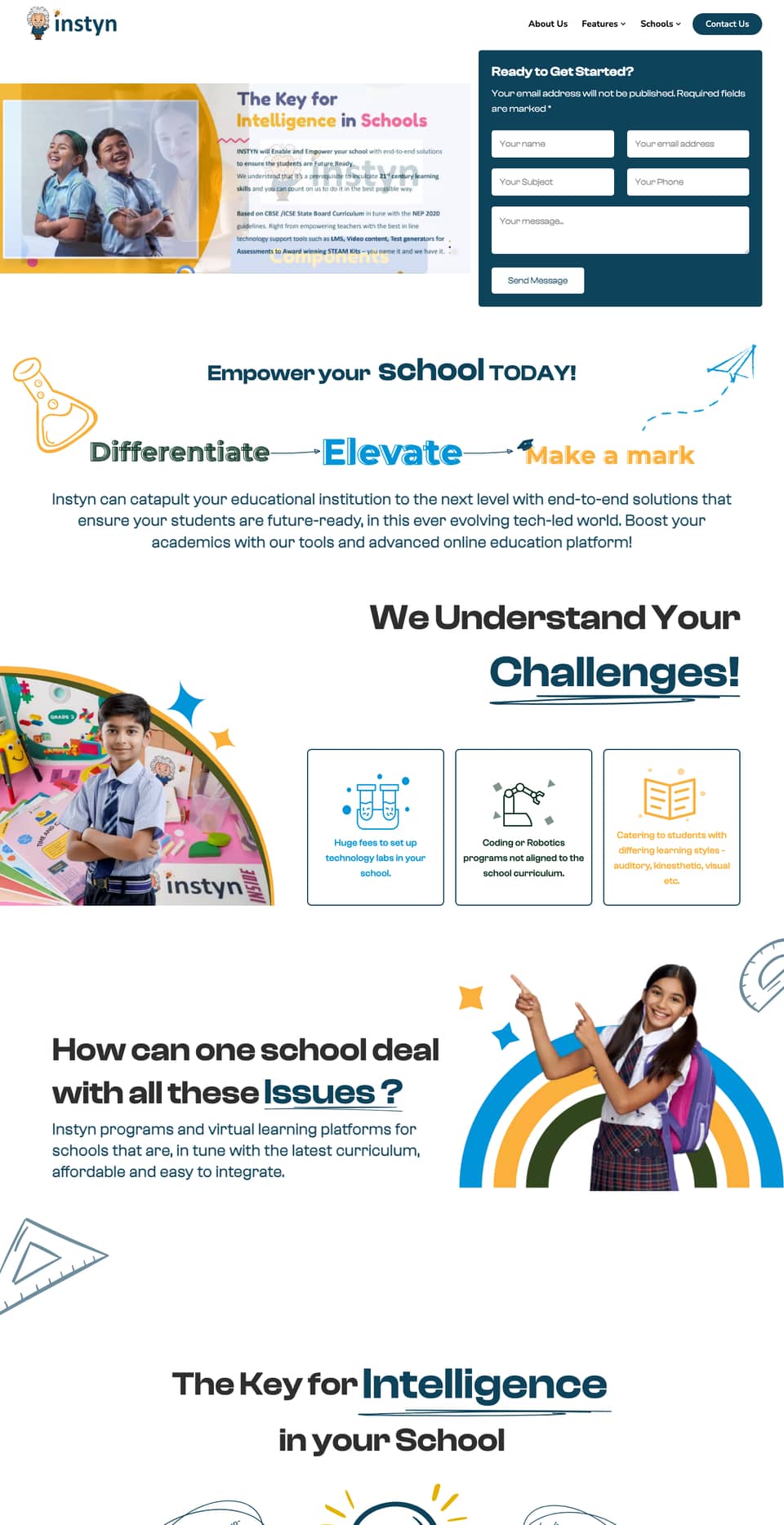 Instyn website