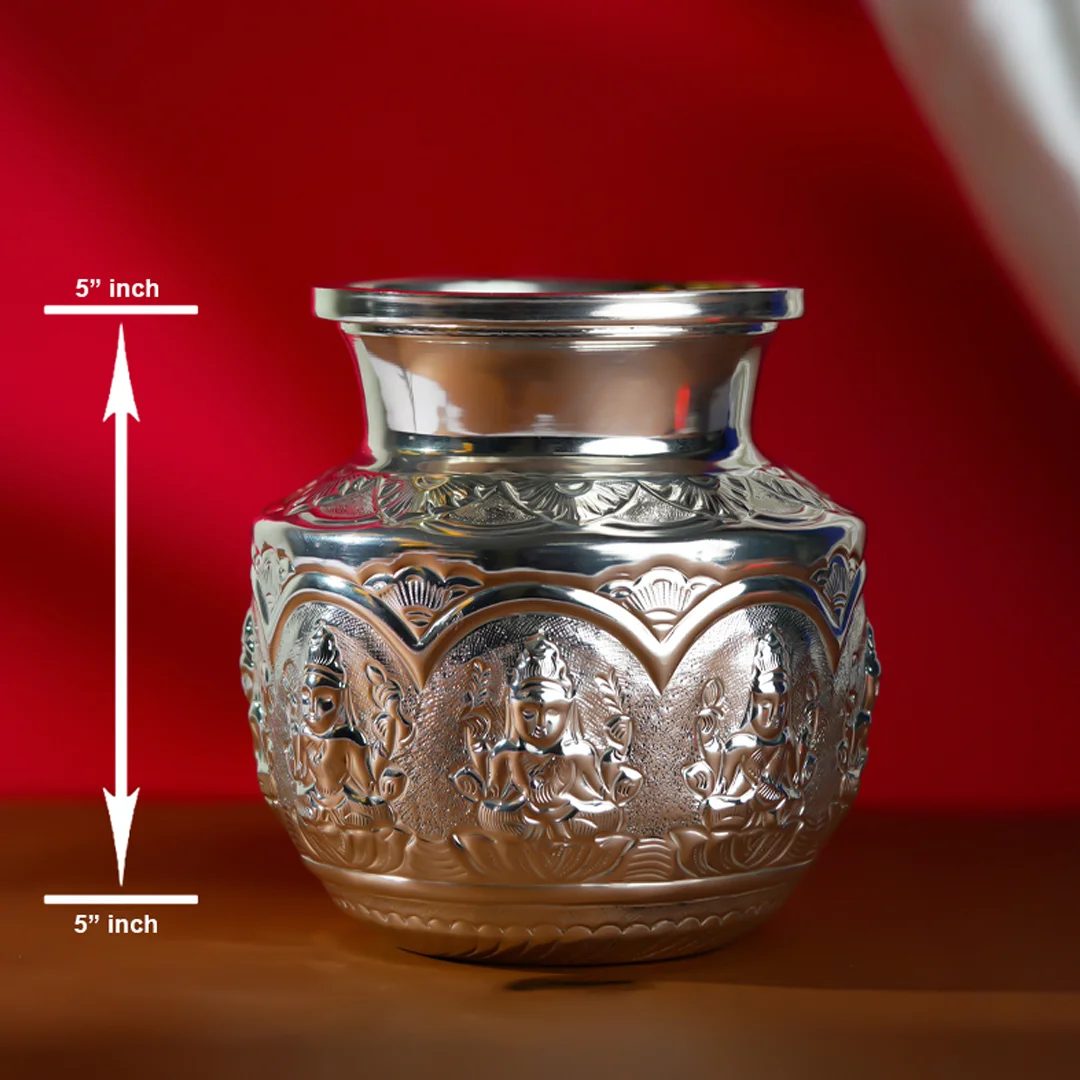 Ashta Lakshmi kalisam in German silver