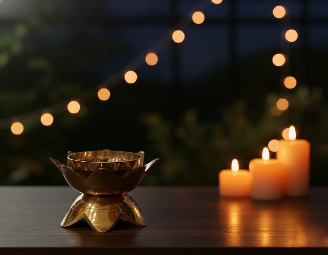 Kamal piyali diya for spiritual lighting